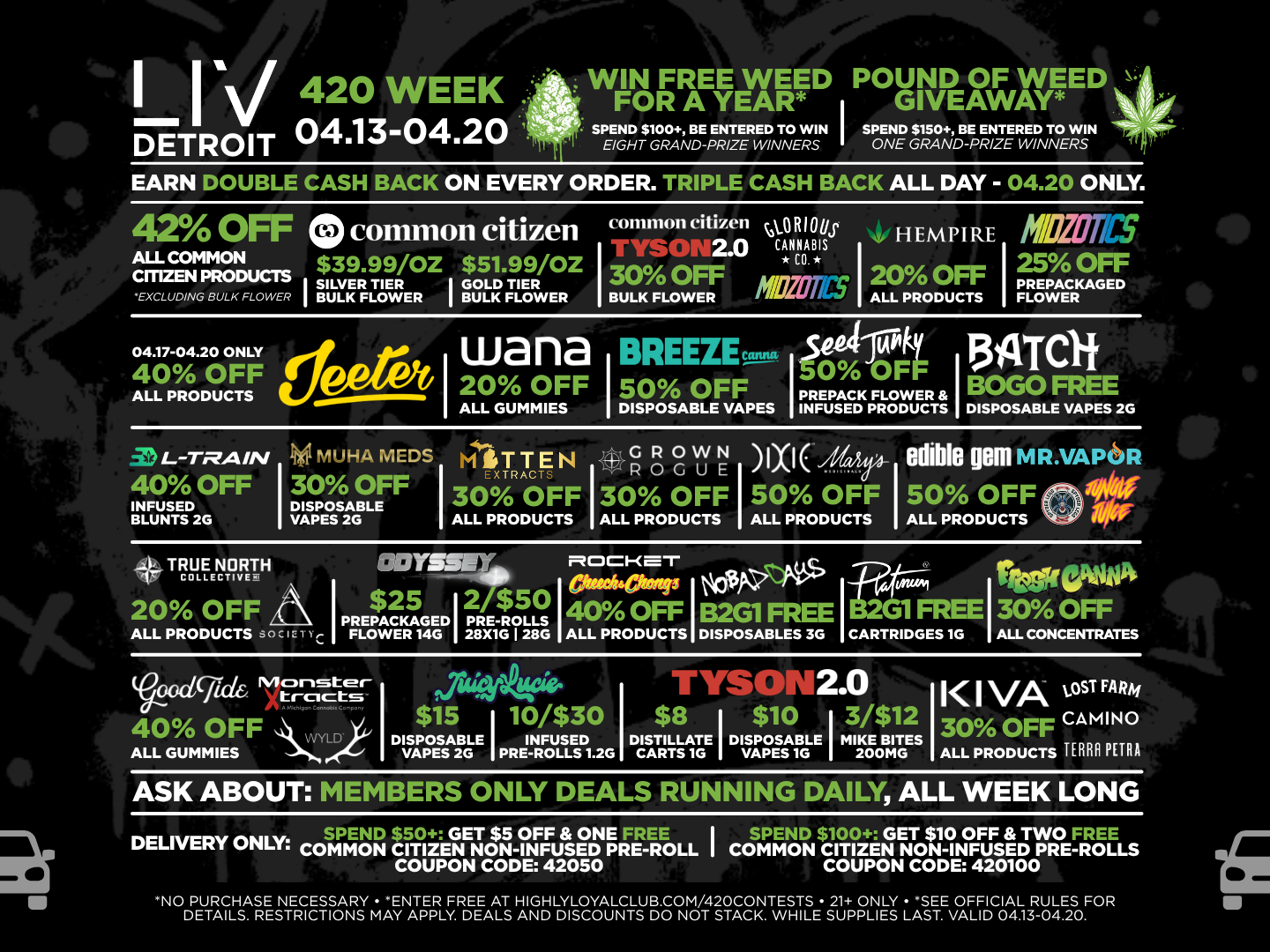 LIV Cannabis cannabis delivery