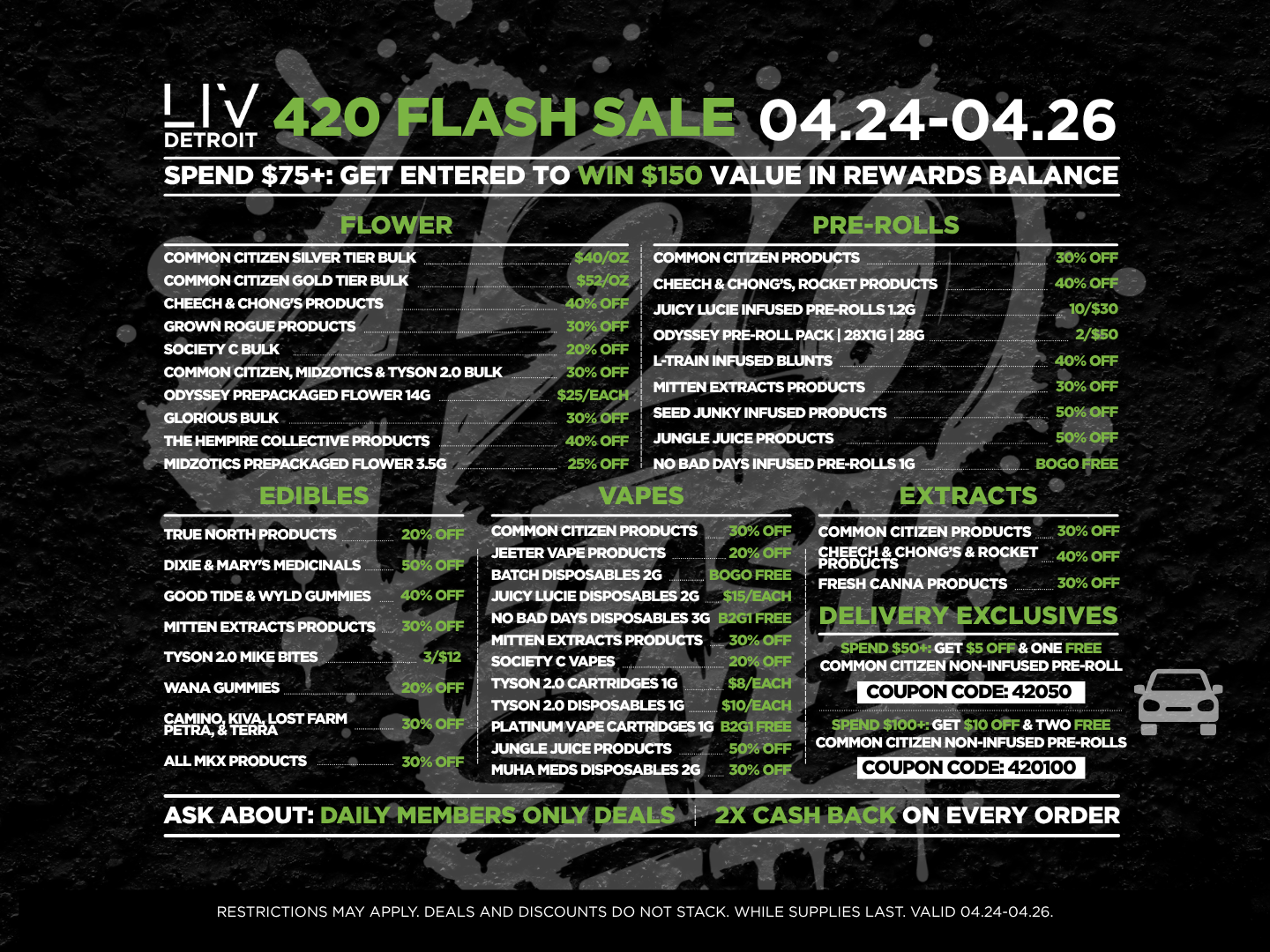 LIV Cannabis cannabis delivery