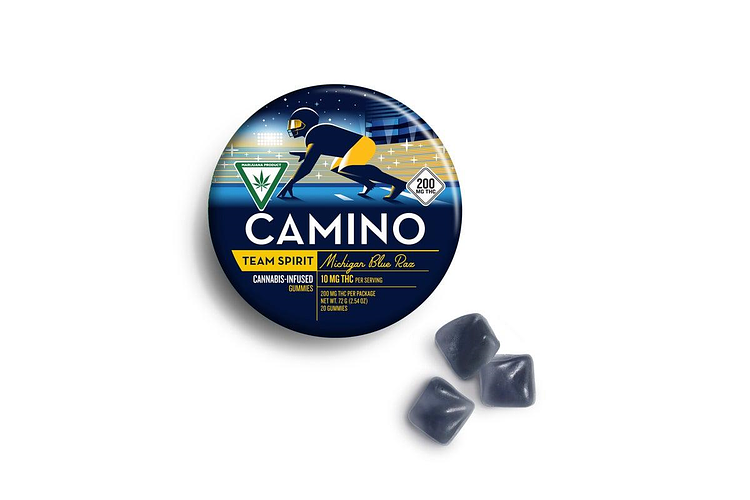 Michigan Blue Raz Gummies | 20x10mg | 200mg by Camino