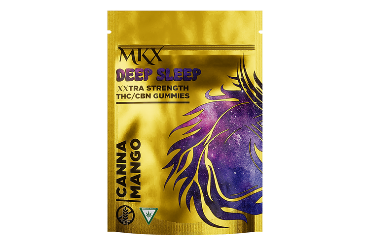 Canna Mango Deep Sleep Gummies | 4:1 THC:CBN | 200mg by MKX