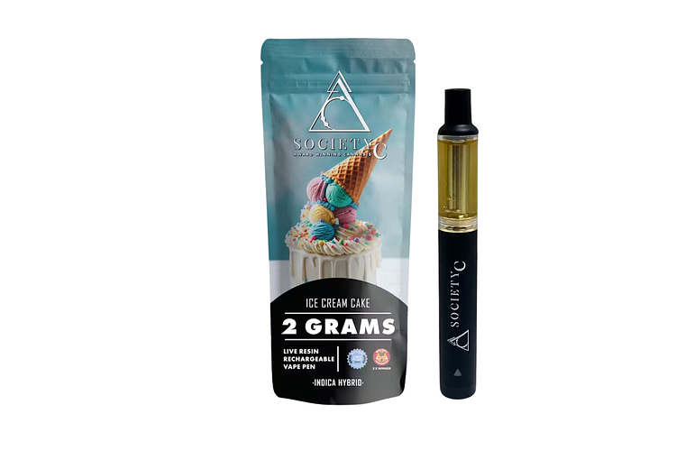 Ice Cream Cake Live Resin Disposable Vape | 2g by Society C