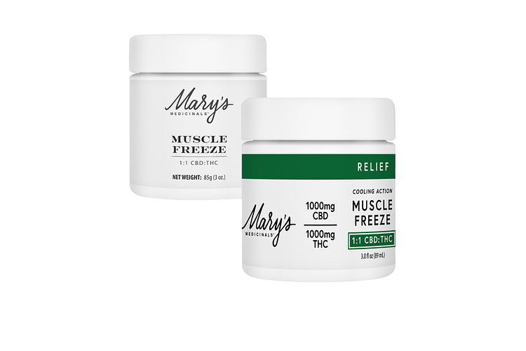 Muscle Freeze 3oz | 1:1 THC:CBD | 1000mg by Mary's Medicinals