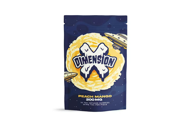 Peach Mango Gummies | 10x20mg | 200mg by Dimension