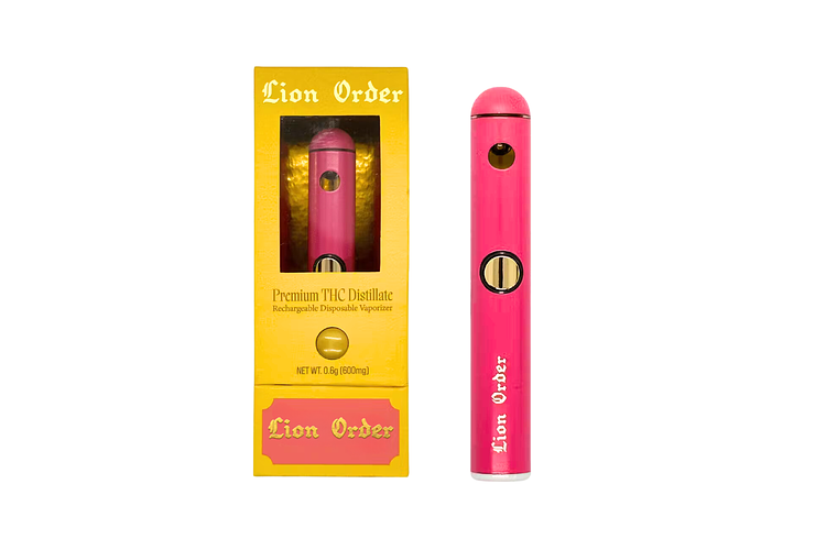 Orange Pineapple Disposable Vape | 0.6g by Lion Order