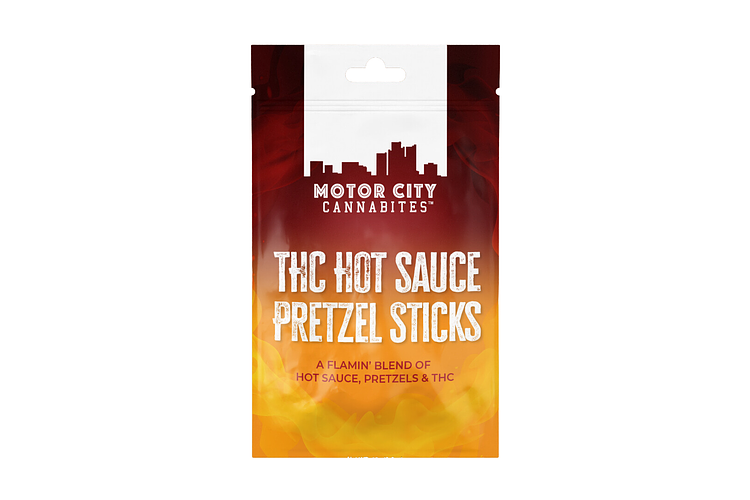 Hot Sauce Pretzel Sticks | 30x6.66mg | 200mg by Motor City