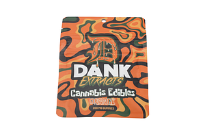 Orange Gummies | 4x50mg | 200mg by Dank Extracts
