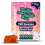 Strawberry Peach Pop Gummies | 10x20mg | 200mg by Juicy Lucie