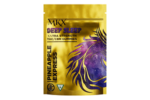 Pineapple Express Deep Sleep Gummies | 4:1 THC:CBN | 200mg by MKX