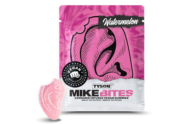 Watermelon Mike Bites Gummies | 10x20mg | 200mg by Tyson 2.0
