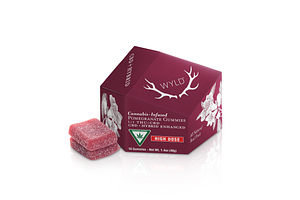 Pomegranate Gummies | 1:1 THC:CBD | 200mg by Wyld
