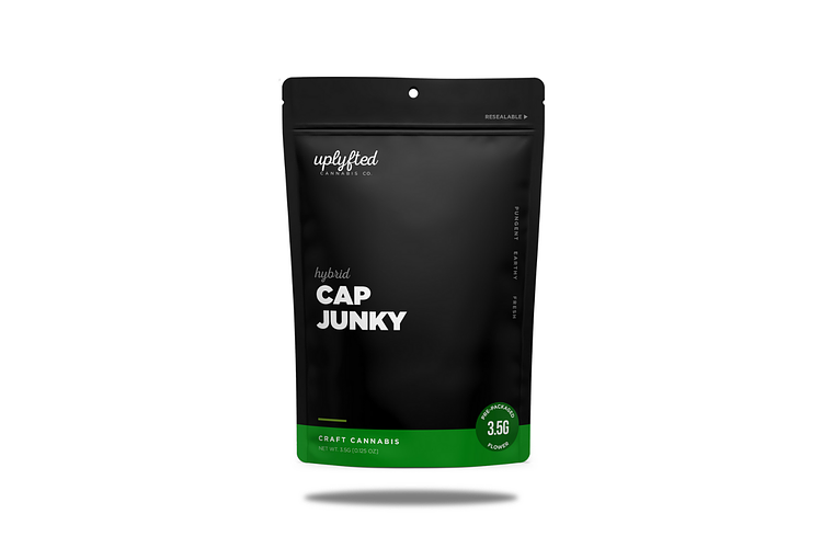 Cap Junky Prepackaged Flower | 3.5g by Uplyfted Cannabis Co.