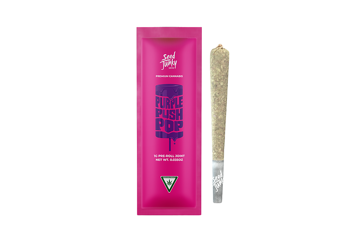 Purple Push Pop Pre-Roll | 1g by Seed Junky