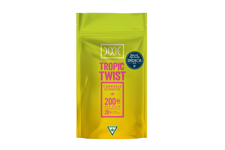 Tropic Twist Gummies | 10x20mg | 200mg by Dixie