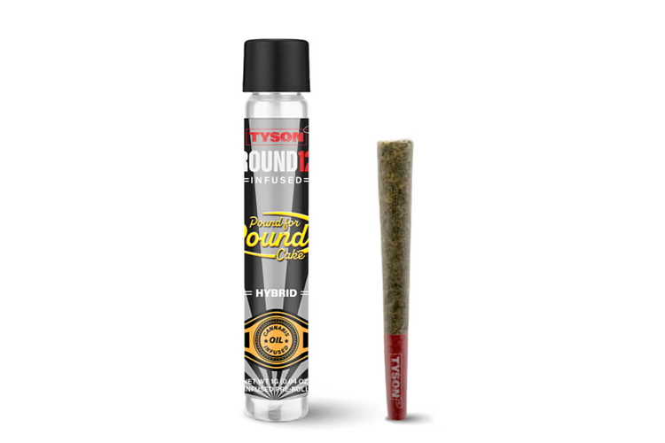 Pound For Pound Cake Infused Pre-Roll | 1.2g by Tyson 2.0