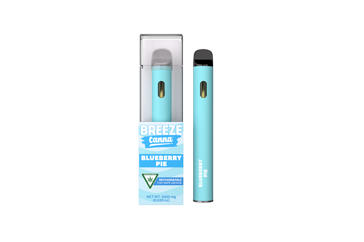 Blueberry Pie Disposable Vape | 1g by Breeze