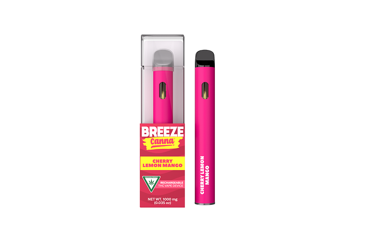Cherry Lemon Mango Disposable Vape | 1g by Breeze