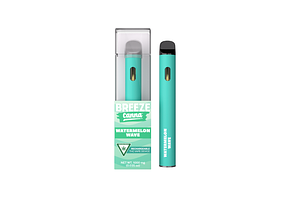 Watermelon Wave Disposable Vape | 1g by Breeze