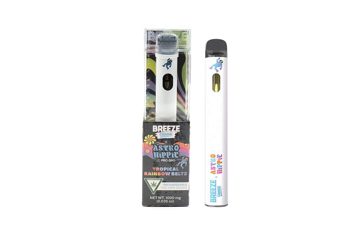 Astro Hippie Tropical Rainbow Beltz Disposable Vape | 1g by Breeze