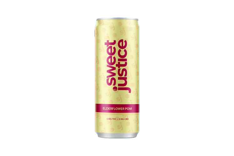 Sweet Justice | Elderberry Pom Juice Beverage 5mg:5mg THC:CBD by Sweet Justice