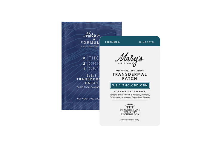 Mary's Medicinals | Formula Transdermal Patch | 3:2:1 THC:CBD:CBN | 15mg by Mary's Medicinals