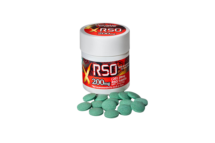 RSO Tablets | 200mg by Monster Xtracts