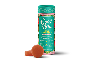 Kiwi Strawberry Gummies | 2:1:1 THC:CBD:CBG | 200mg by Good Tide