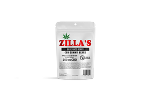Zilla's | Blue Razz CBD Gummy Bears 250mg by Zilla's