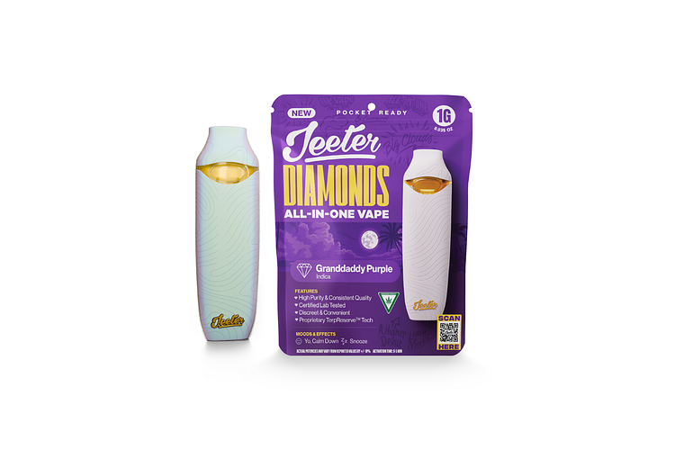 Grandaddy Purp Liquid Diamond All-In-One Vape | 1g by 