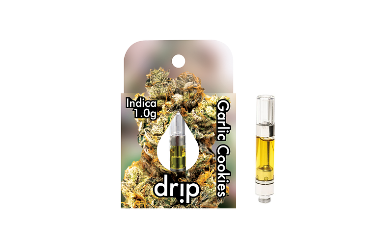 Garlic Cookies Distillate Cartridge | 1g by Drip