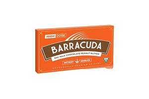Detroit Edibles | Milk Chocolate Peanut Butter Barracuda Bar | 200mg by Detroit Edibles