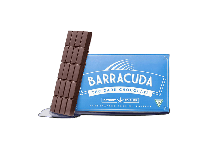 Dark Chocolate Barracuda Bar | 200mg by Detroit Edibles