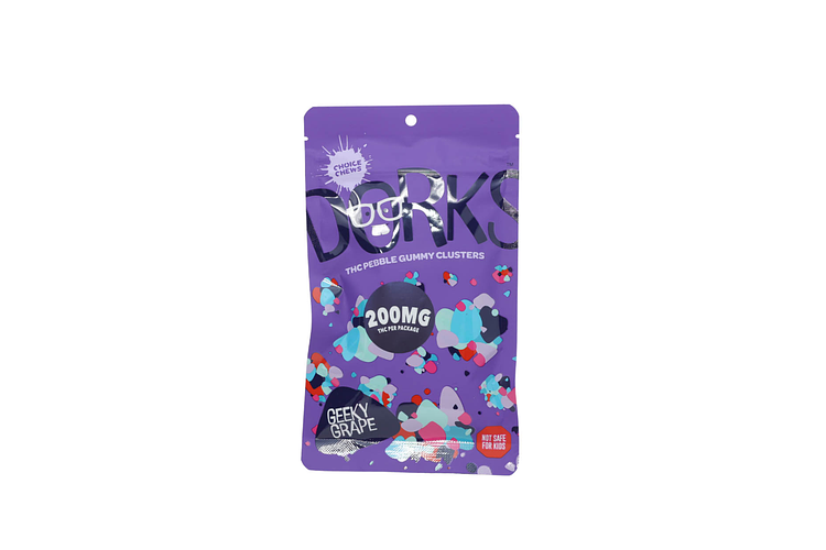 Dorks Geeky Grape | 10x20mg | 200mg by Choice