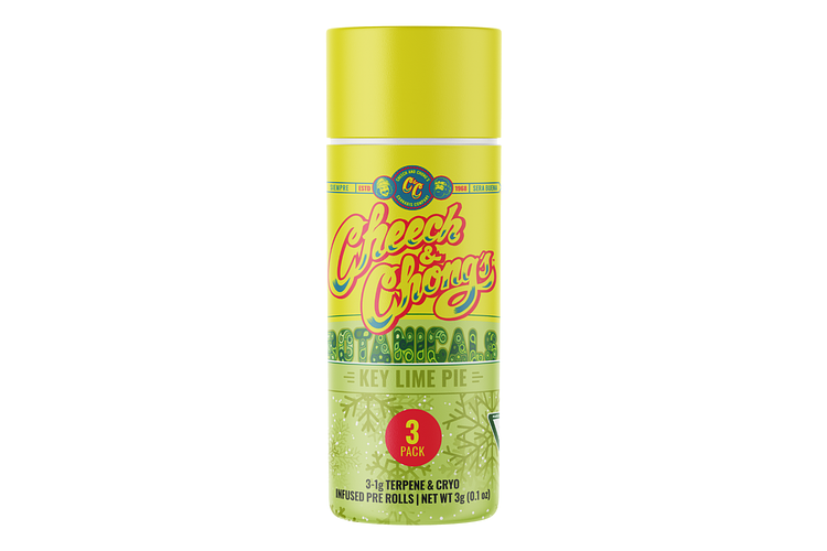 Key Lime Pie Cryo Infused Pre-Roll Pack | 3x1g | 3g by Cheech & Chong's