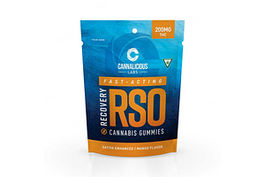 Mango RSO Recovery Gummies | 10x20mg | 200mg by Cannalicious Labs