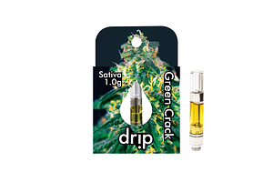 Green Crack Distillate Cartridge | 1g by Drip