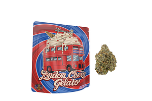 London Cherry Gelato Prepackaged Flower | 3.5g by Michigander Fire