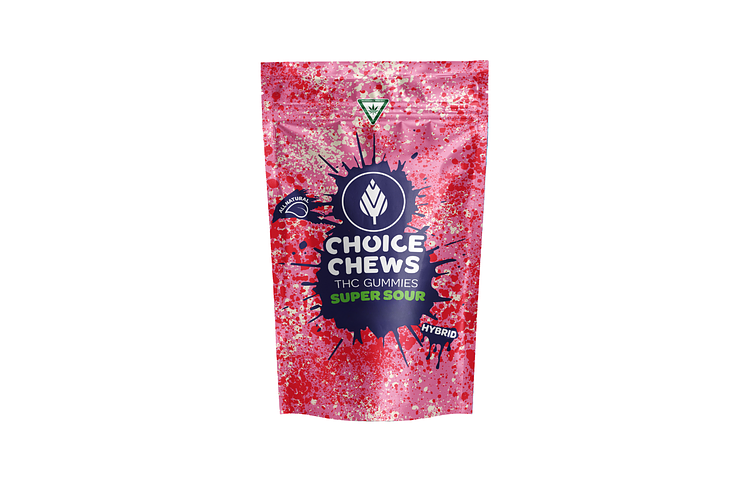 Super Sour Cherry Limeade Gummies | 10x20mg | 200mg by Choice