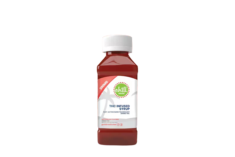 Chill Medicated | Watermelon Flavored THC Syrup | 200mg by Chill Medicated
