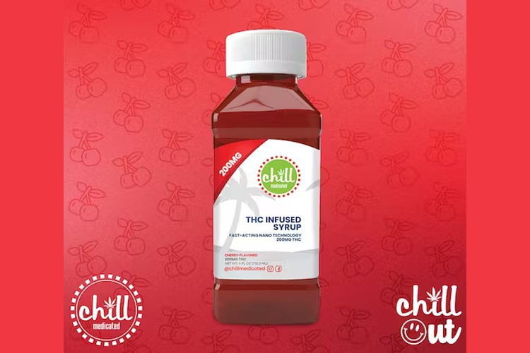 Cherry THC Syrup | 200mg by Chill Medicated
