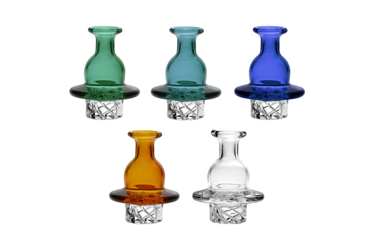 Pulsar | | Multi Airflow Helix Carb Cap | 37mm | Assorted Colors by Pulsar