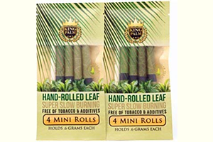 Slim Size Leaf Rolls 2pk by King Palm