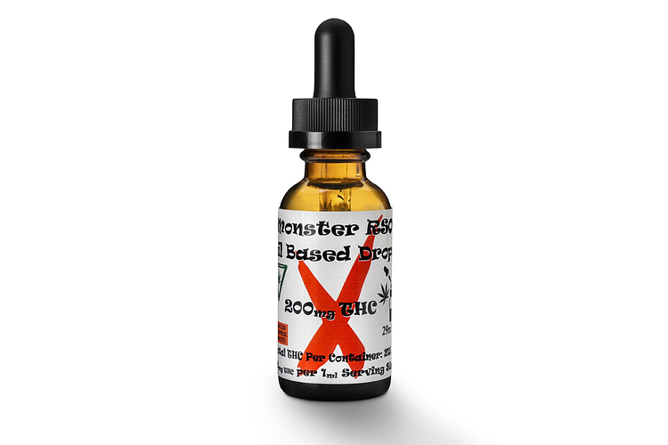 Monster X | RSO Oil Based Drops | 200mg by Monster Xtracts
