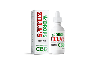 Zilla's | CBD Drops  Extra Relief 4000mg by Zilla's