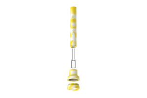 WHITE RHINO | DABTAINER | SILICONE NECTAR COLLECTOR WITH QUARTZ TIP AND STORAGE CAP | ASSORTED COLORS by White Rhino