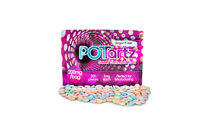 Monster X | Potartz Sweet Cannabis Tarts | 200x1mg | 200mg by Monster Xtracts