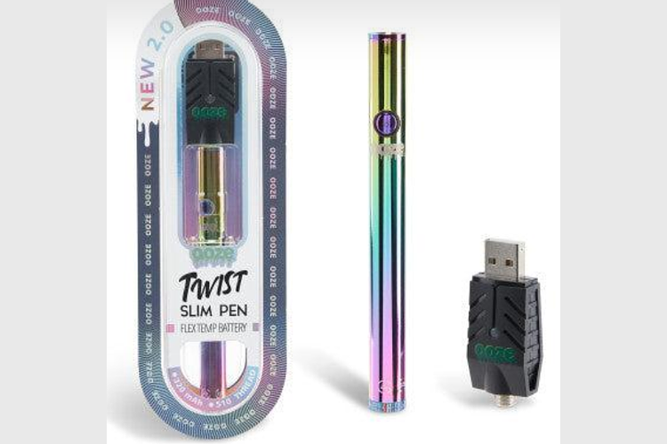 Ooze | Slim Twist 2.0 W/ Smart USB Charger | Rainbow by Ooze
