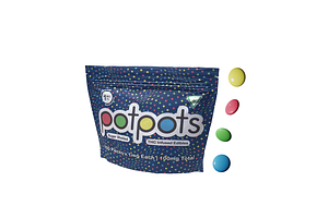 Potpots | Sugar Shelled Dark Chocolates | 100x1mg | 100mg by Potpots