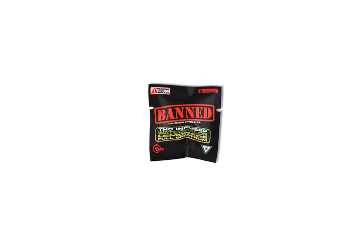 Watermelon Lemonade Single Gummy | 200mg by Banned