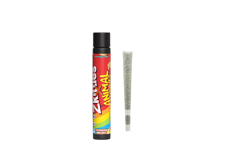 Zkittlez x Animal Cookies Pre-Roll | 1g by Michigander Fire