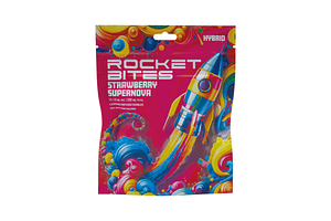 Rocket Bites | Strawberry Supernova Gummies | 10x20mg | 200mg by Rocket Bites